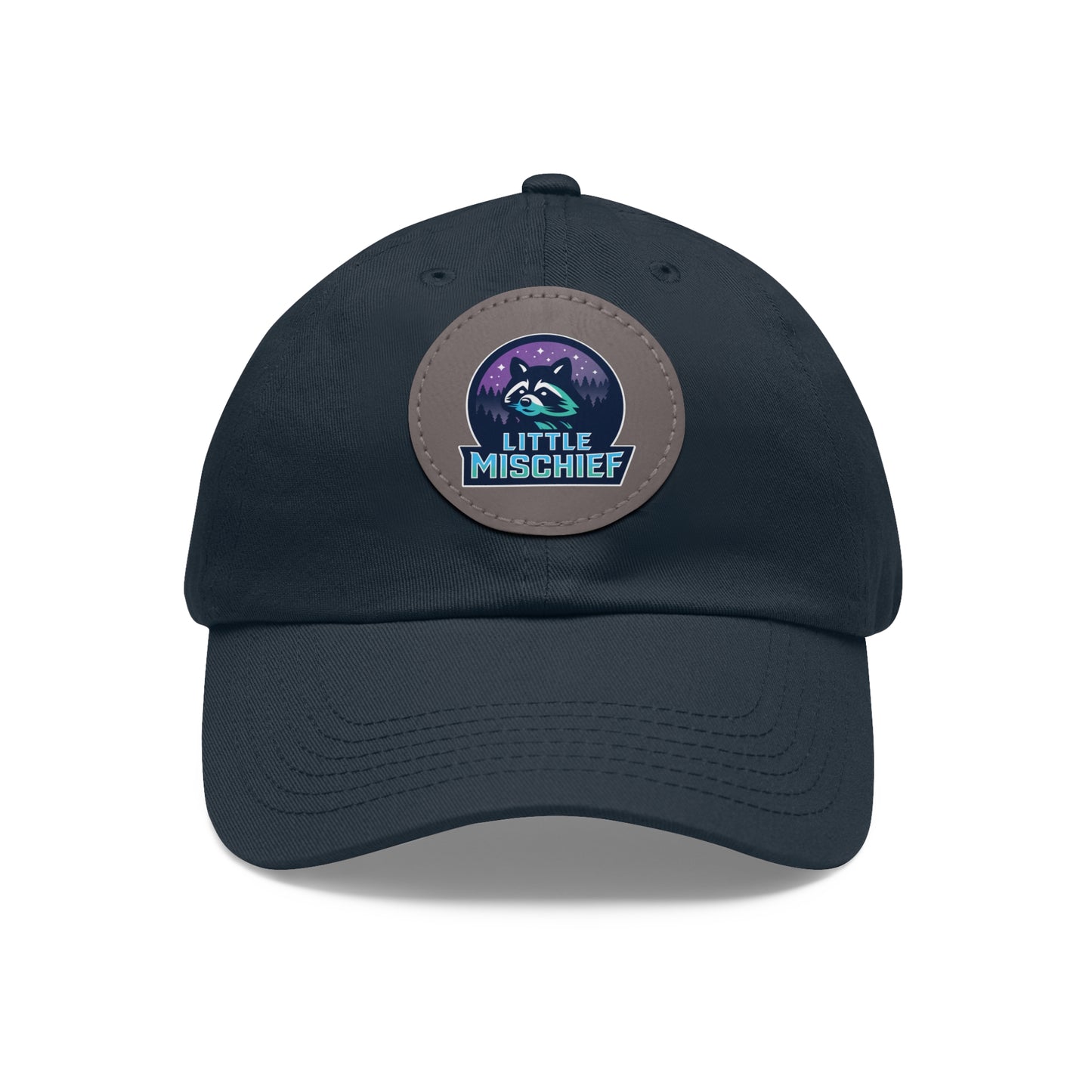 Little Mischief Cap with Leather Patch