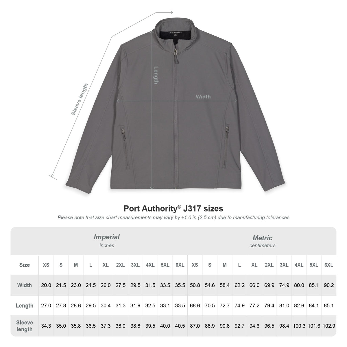 Embroidered Core Soft Shell Jacket