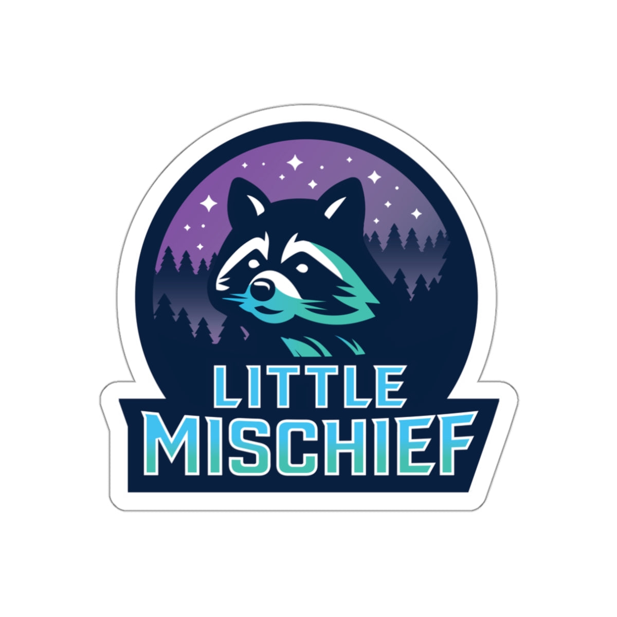 Little Mischief Die-Cut Sticker
