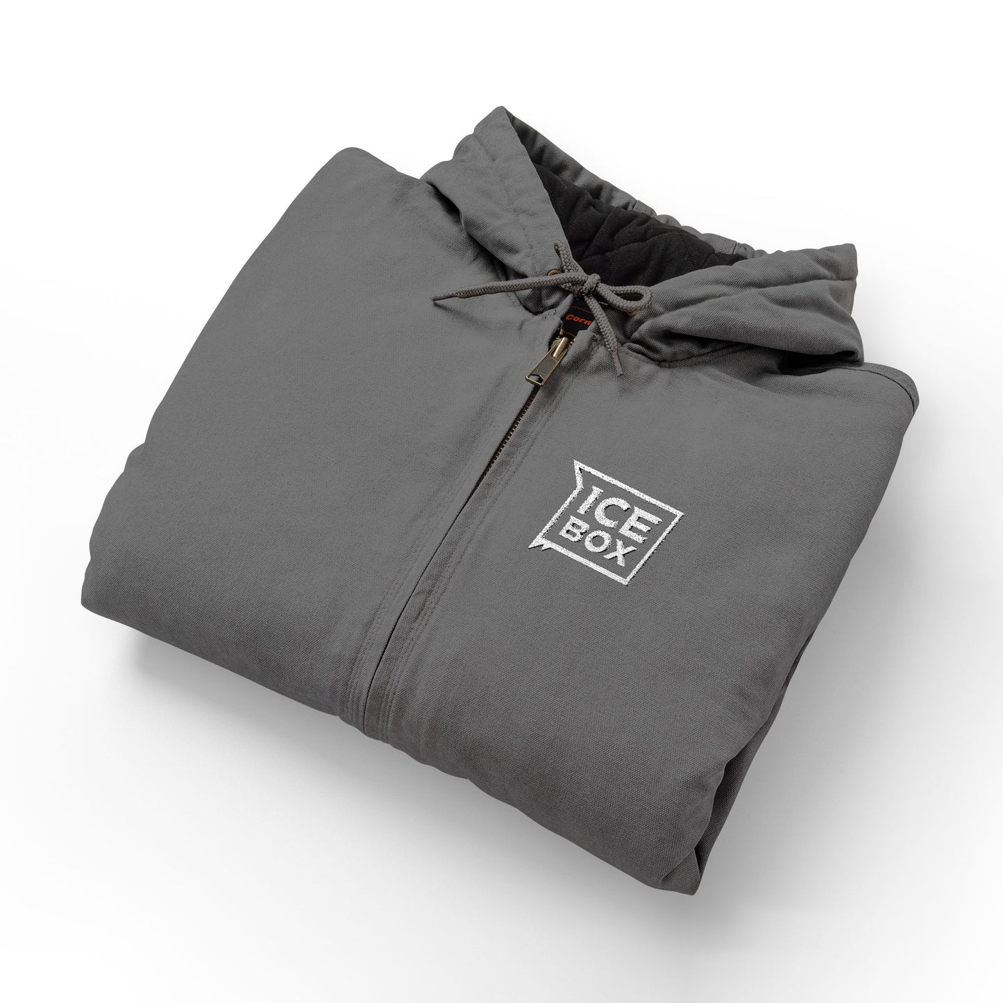 Ice Box Logo Hooded Work Jacket
