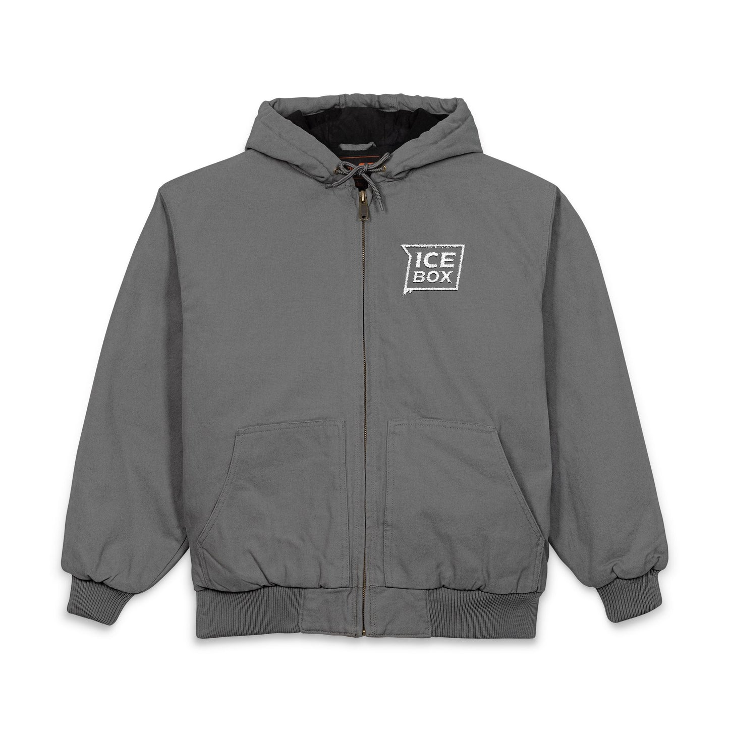 Ice Box Logo Hooded Work Jacket