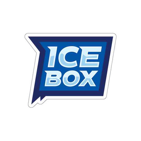 'Ice Box' Die-Cut Sticker