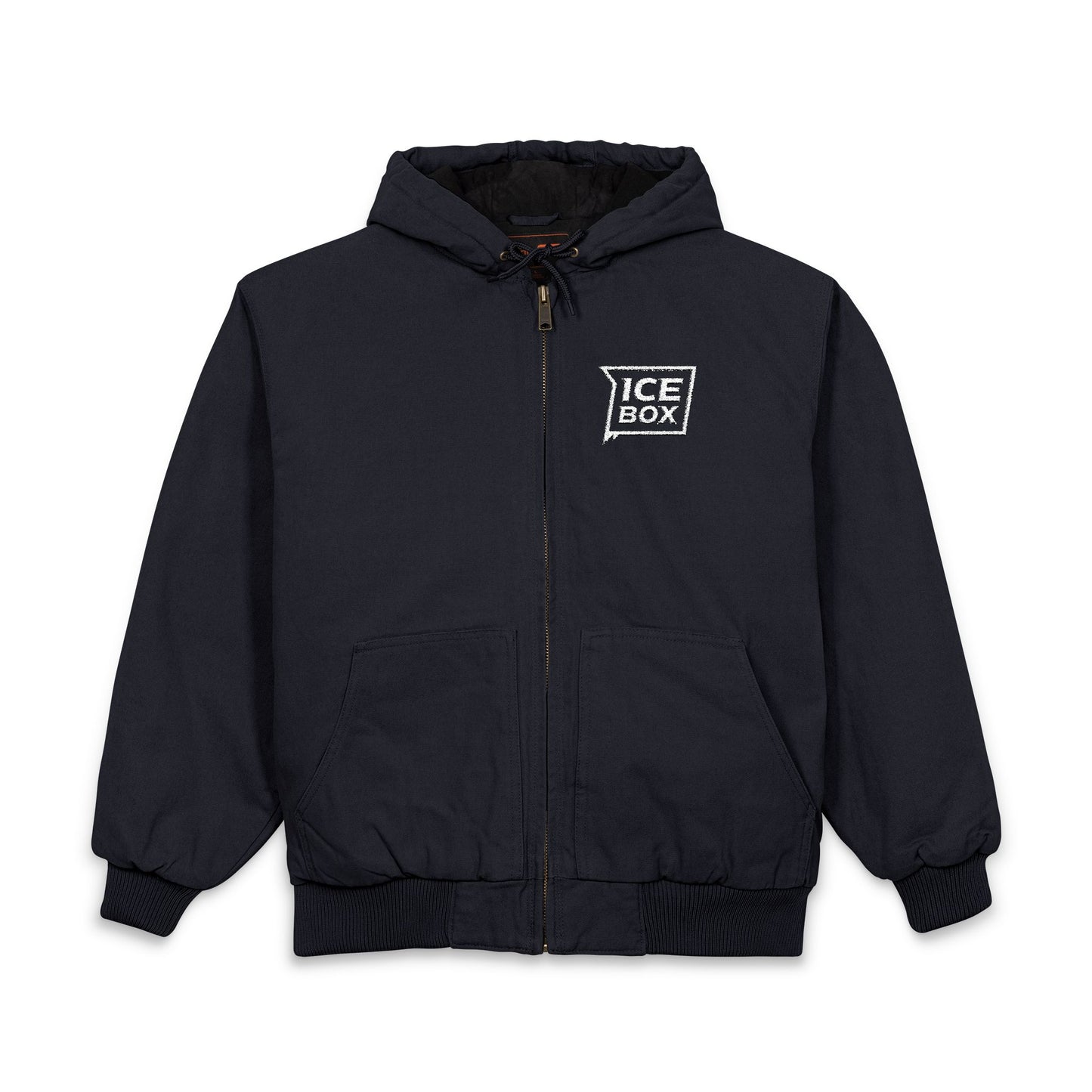 Ice Box Logo Hooded Work Jacket