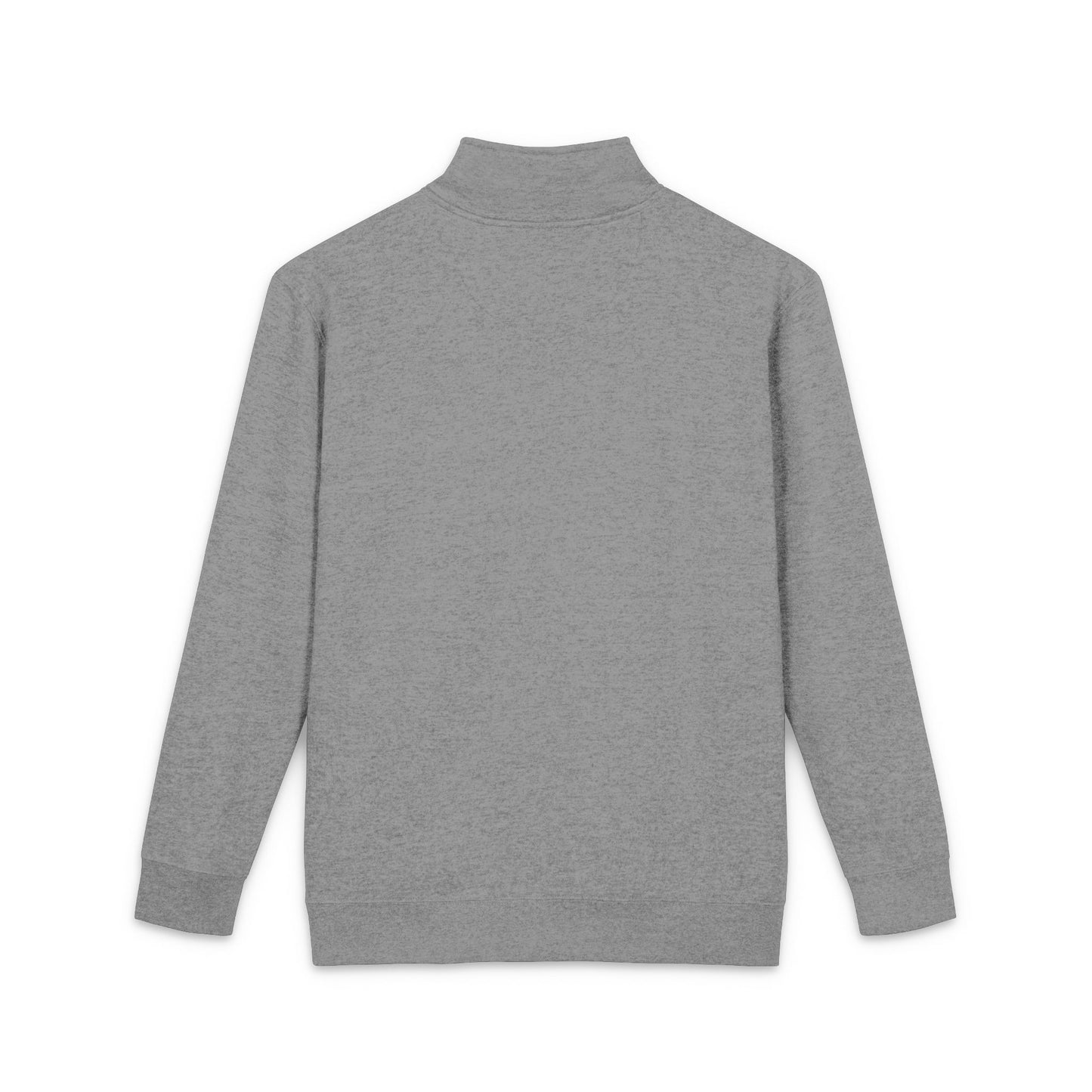 Embroidered "Ice Box" Quarter-Zip Fleece Pullover