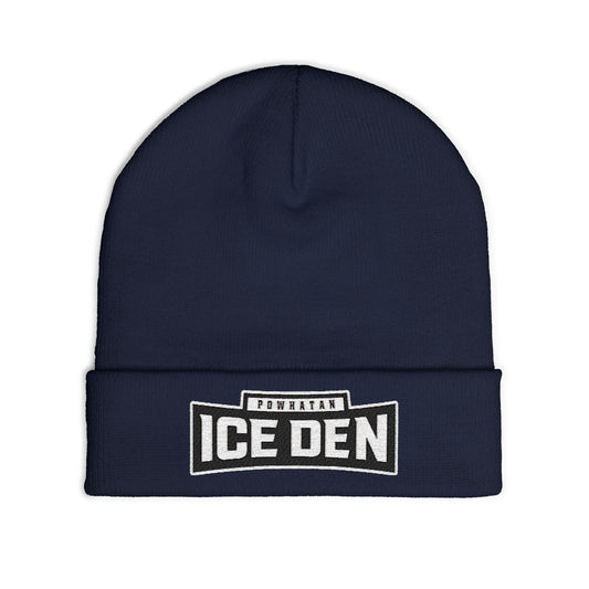 Ice Den Embroidered Beanie