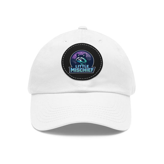 Little Mischief Cap with Leather Patch